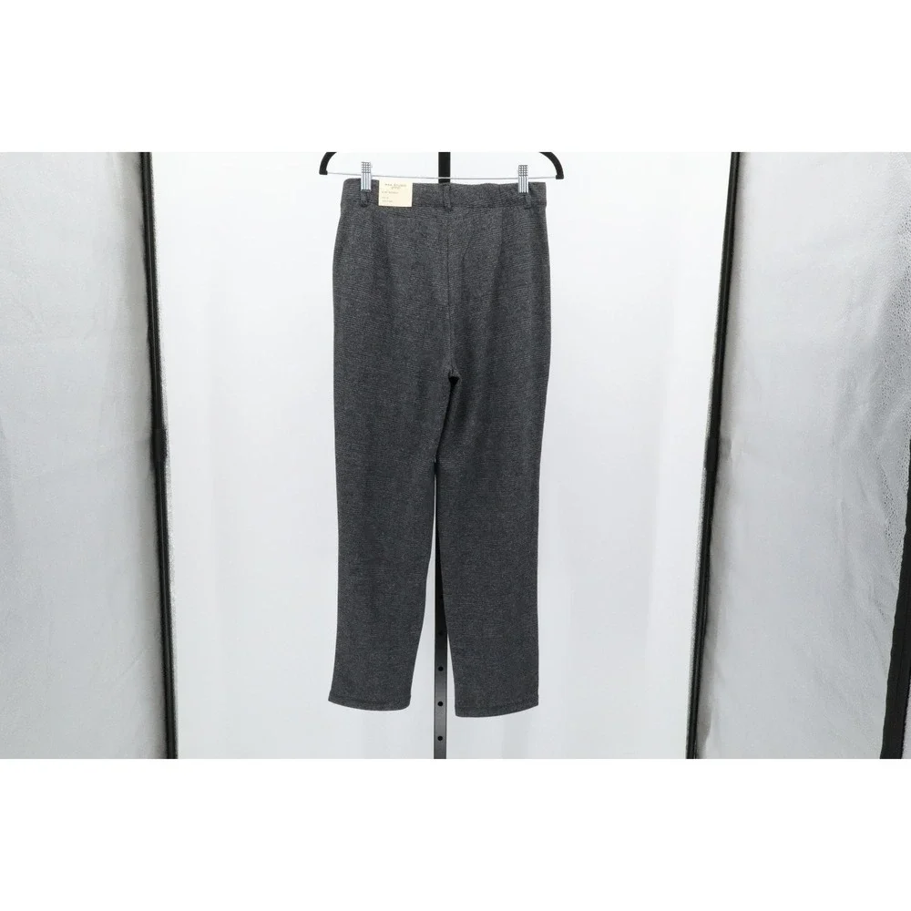 NWT Max Studio Womens Slim Trousers Gray Stretch Mid Rise Ankle Pants Small - Picture 3 of 12